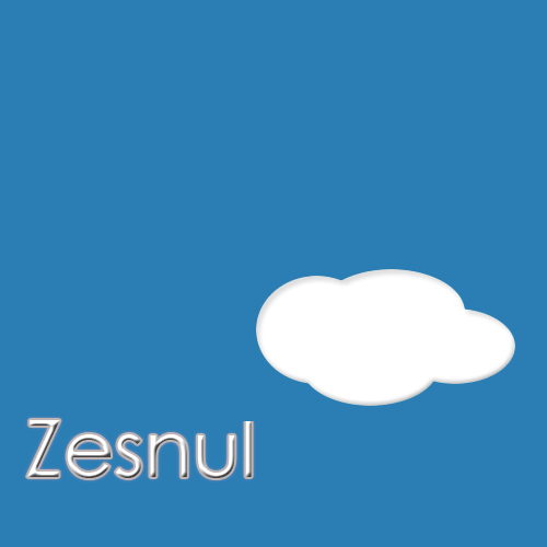 Zesnul plaatje met wolk